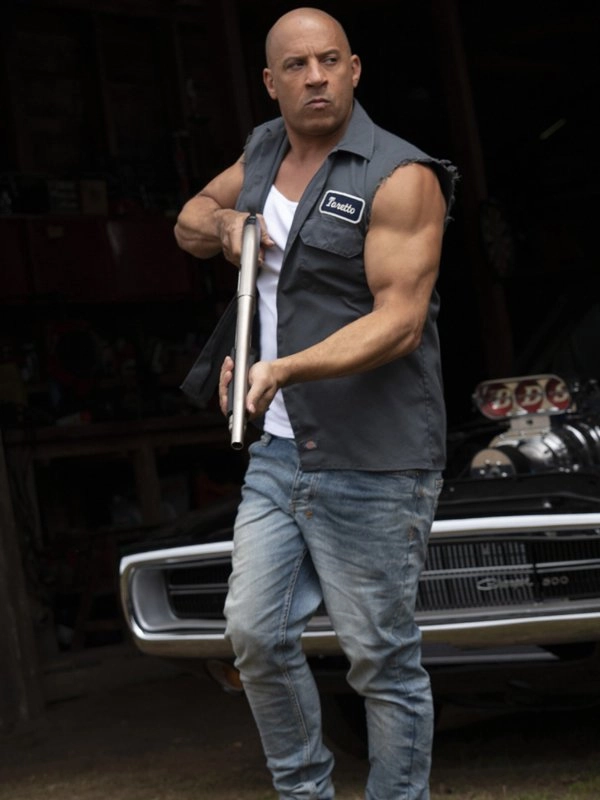 Vin Diesel Outfit Fast X 2023 Grey Vest Online | lupon.gov.ph