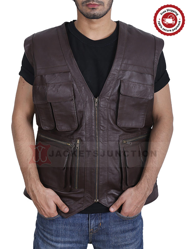 Jurassic World Leather Vest