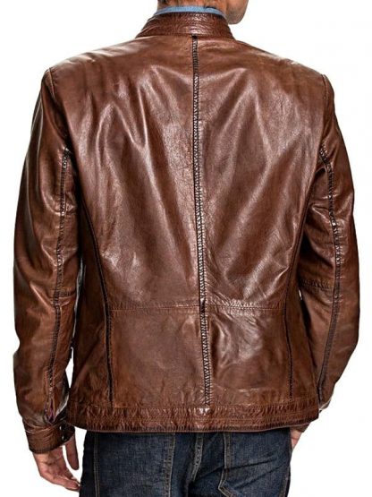 Mens Aviator Bomber Leather Jacket | RAF Leather Jacket