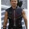 The Avengers Jeremy Renner Hawkeye Leather Vest