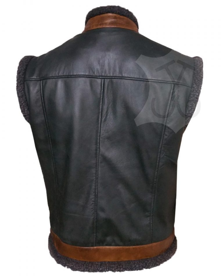 Jumanji The Next Level Classic Dwayne Johnson Leather Vest