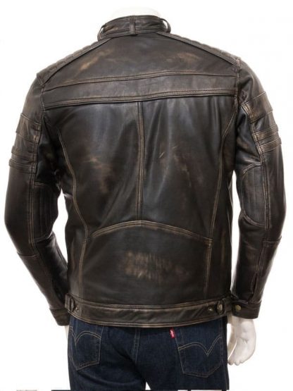 Moto Style Leather Jacket