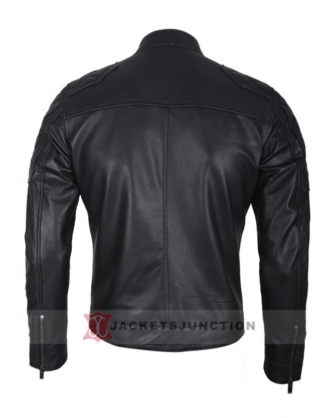 Buy Dean Ambrose WWE Jacket Black Leather - JacketsJunction