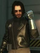 Get Cyberpunk 2077 Johnny Silverhand Black Leather Jacket