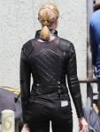 Buy Evan Rachel Wood Westworld S03 Leather Jacket Black