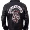 Sons of Anarchy Black Leather Jacket