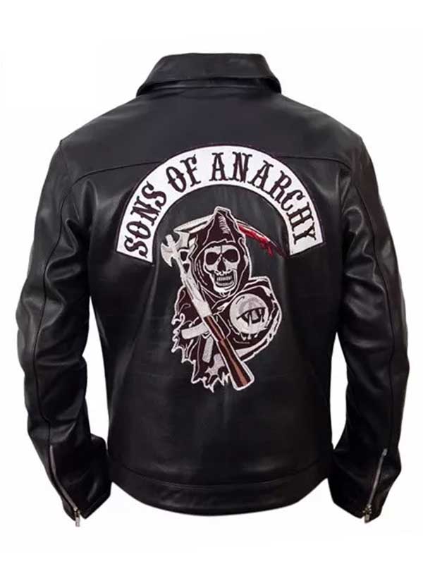 Sons of Anarchy Black Leather Jacket