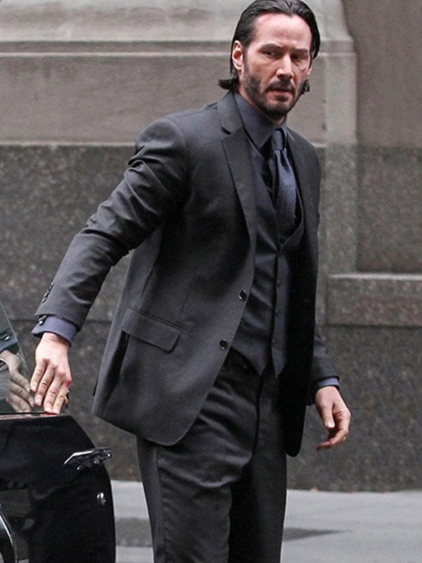 John Wick Suit Costume | Keanu Reeves Black Suit