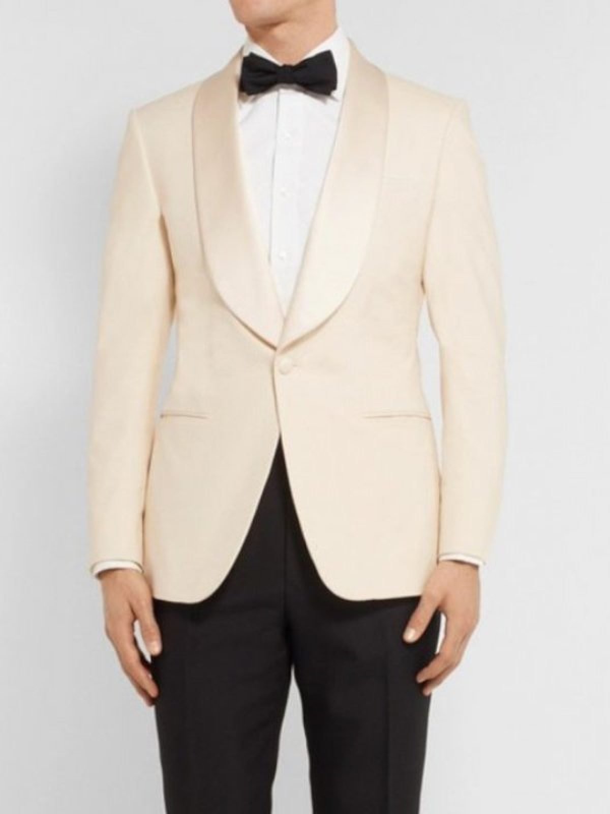 Eggsy Kingsman Ivory Dinner Tuxedo With Free Bow