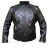 Thomas Jane The Punisher Black Skull Leather Jacket