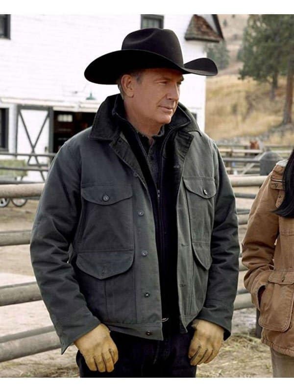 Kevin Costner Yellowstone Cotton Jacket