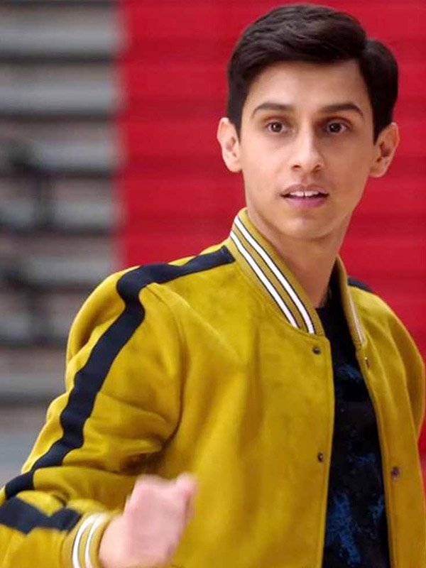 Carlos High School Musical Yellow Bomber Jacket