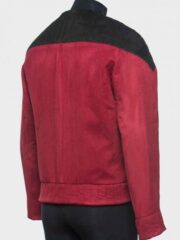 Star Trek Next Generation Patrick Stewart Red Jacket