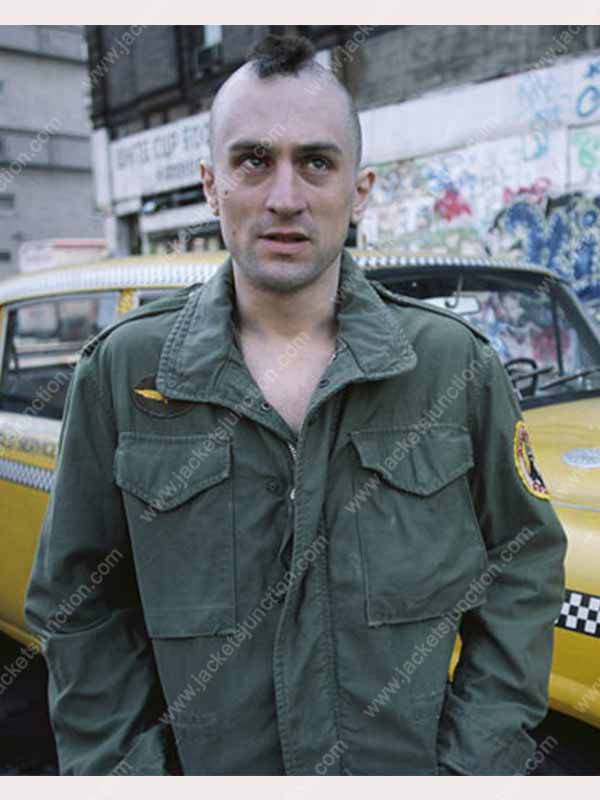 taxi driver military jacket