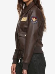 Brie Larson Captain Marvel Air Force Bomber Jacket