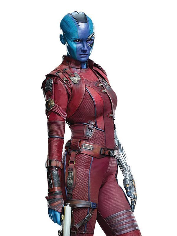 Karen Gillan Guardians of the Galaxy 2 Leather Jacket