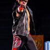 WWE AJ Styles Hooded Leather Vest
