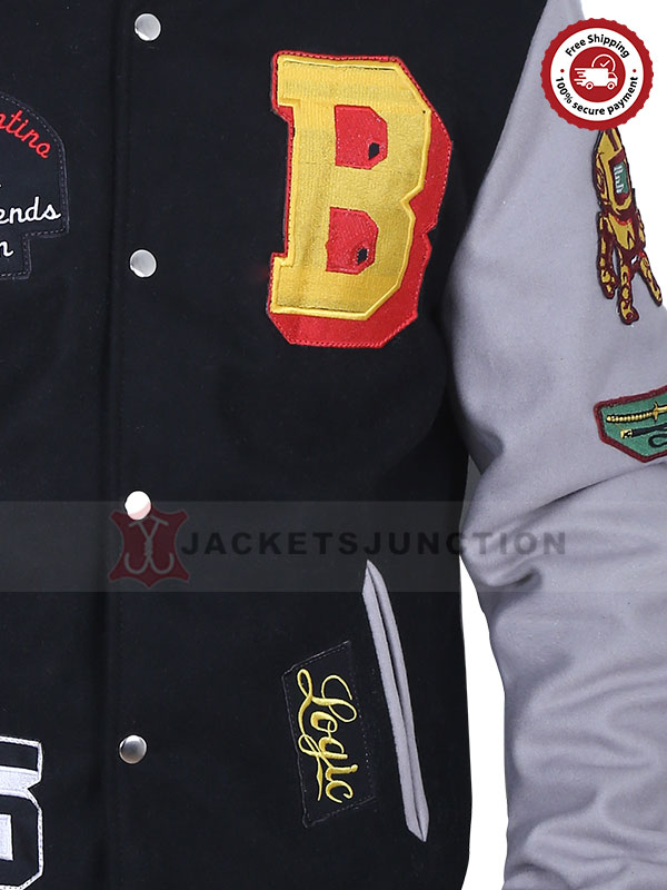 Bobby Tarantino Logic Baseball Varsity Bomber Jacket