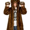 Workaholics Bear Faux Fur Coat
