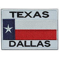 Top Gun Jacket Texas Dallas Patch