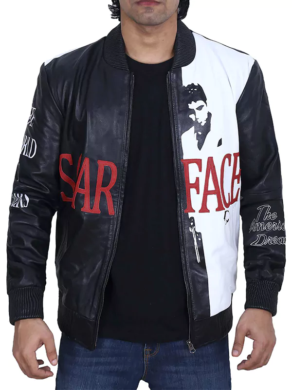 Tony Montana Scarface Bomber Jacket