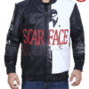 Tony Montana Supreme Scarface Bomber Leather Jacket