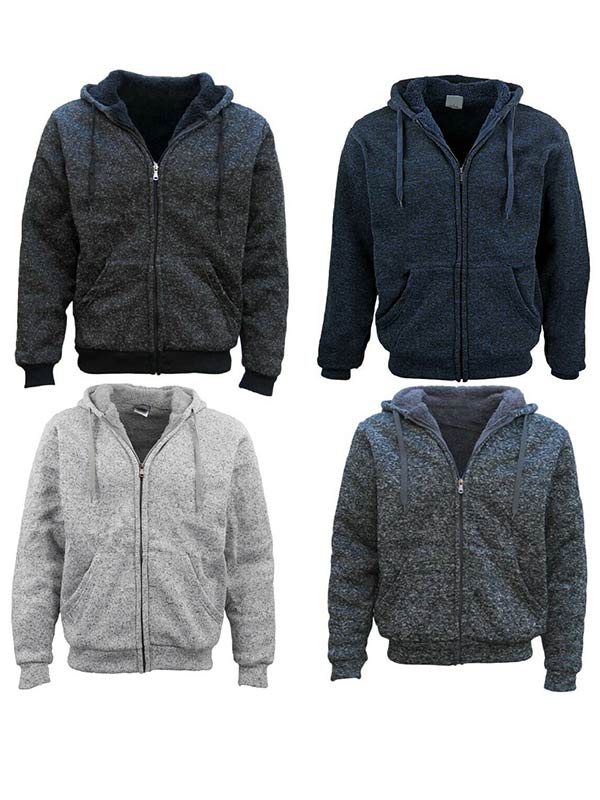 Buy Now - Mens Winter Zip Up Hoodie - JacketsJunction