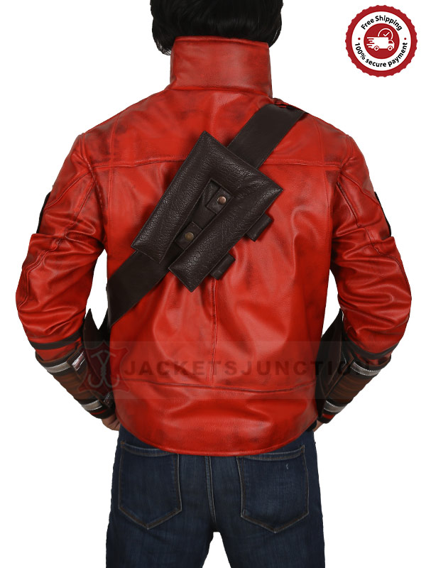 Shadow Warrior 3 Lo Wang Leather red Jacket
