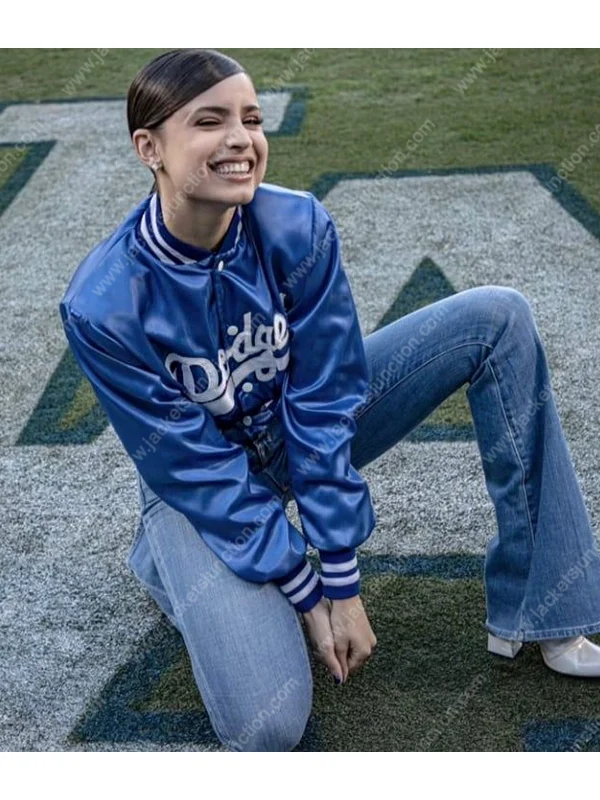 Sofia Carson Vintage Dodger Jacket
