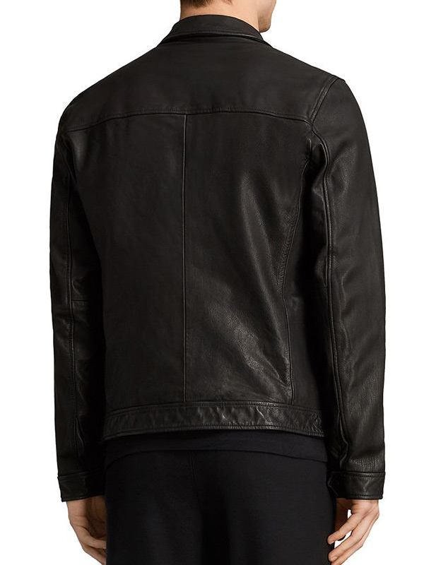 Ted Lasso Roy Kent Leather Jacket | Brett Goldstein Black Leather Jacket