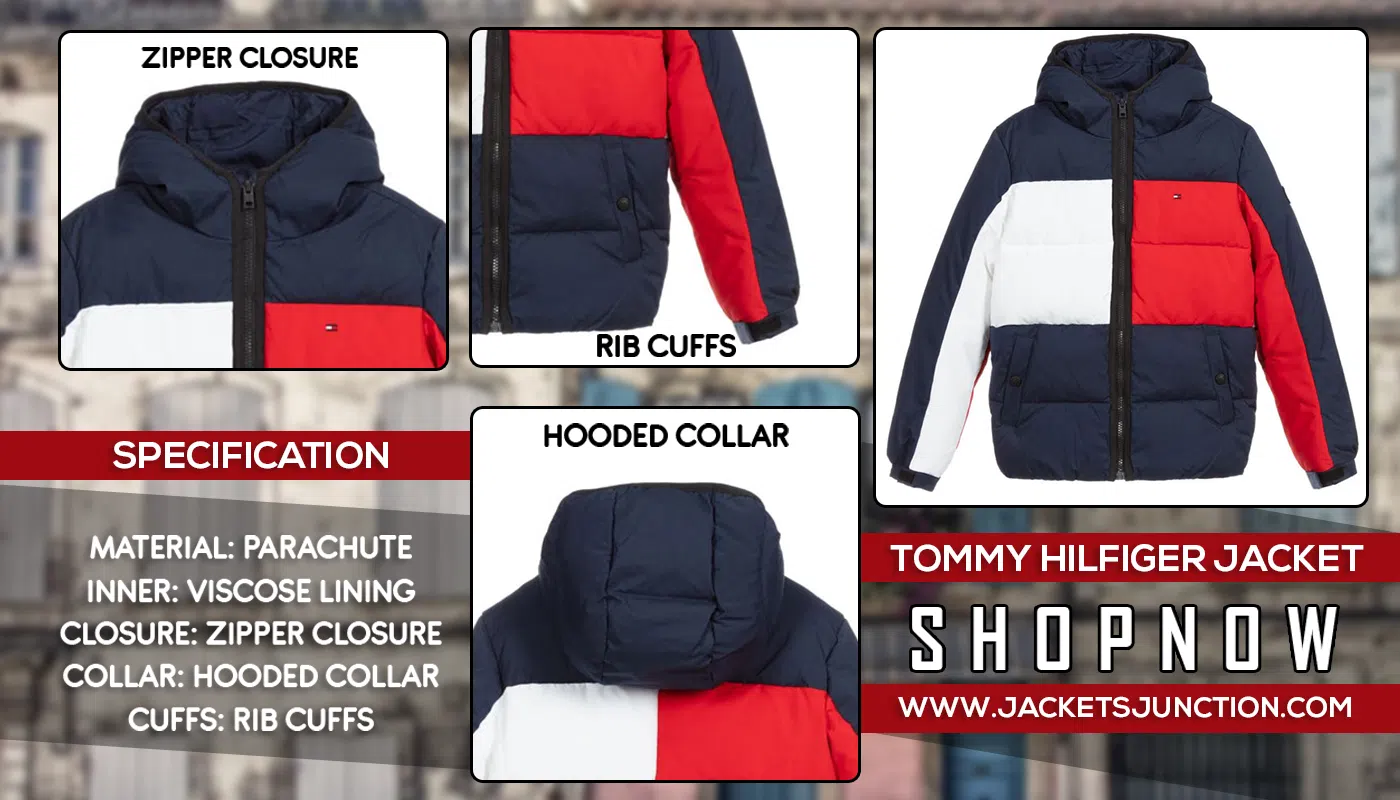 Tommy Hilfiger Jacket | Tommy Jacket with Hood