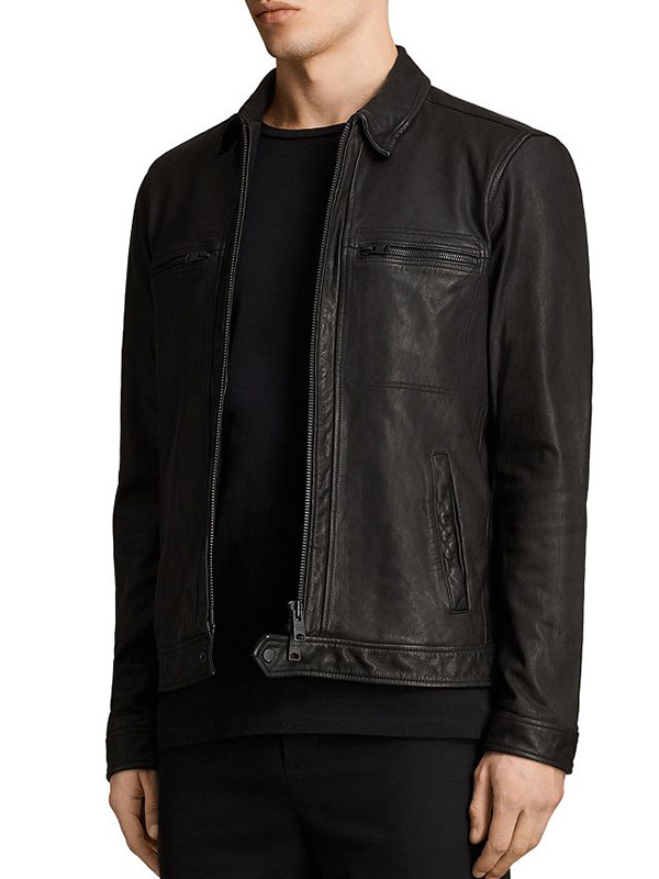 Ted Lasso Roy Kent Leather Jacket | Brett Goldstein Black Leather Jacket