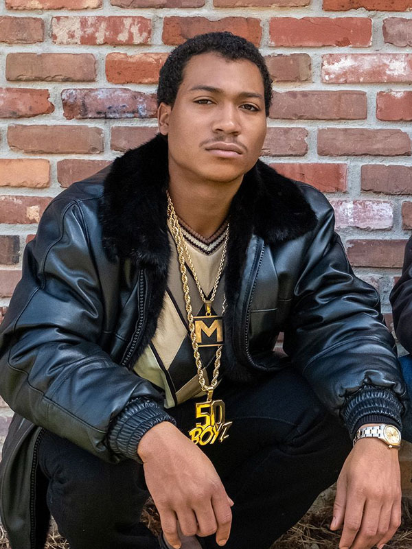 BMF 2021 Demetrius ‘Lil Meech’ Flenory Leather Jacket