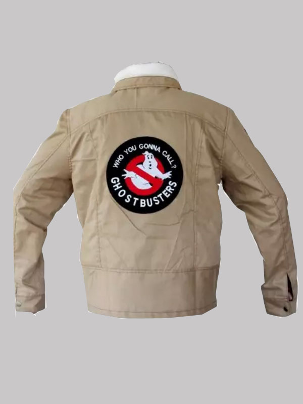 Ghostbusters Afterlife 2021 Cotton Beige Jacket