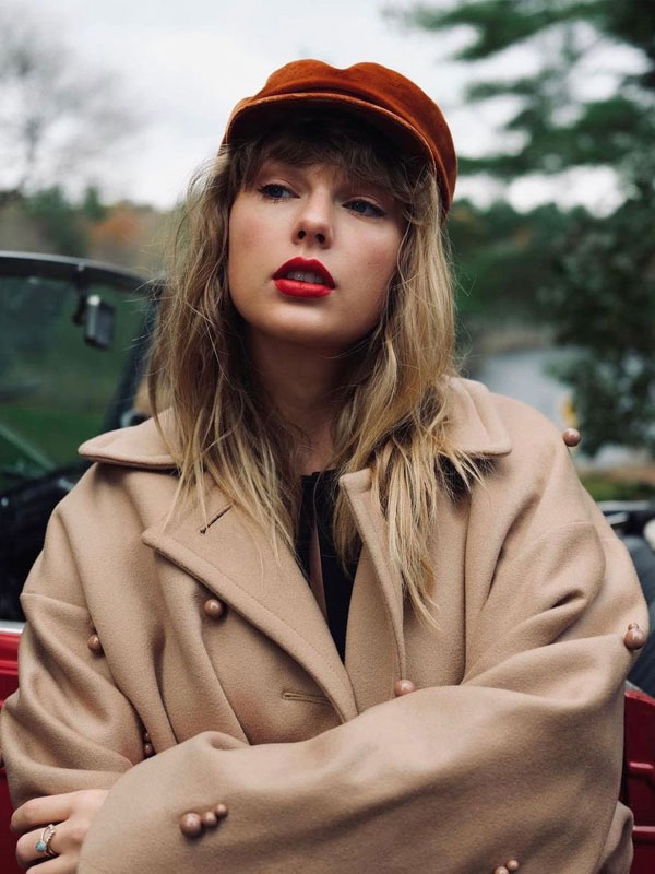Red Taylor's Version Trench Coat - Jackets Junction