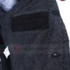 Men's Shearling Black Coat