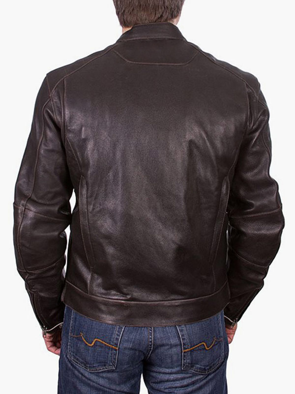 Biker Leather Rocker Jacket