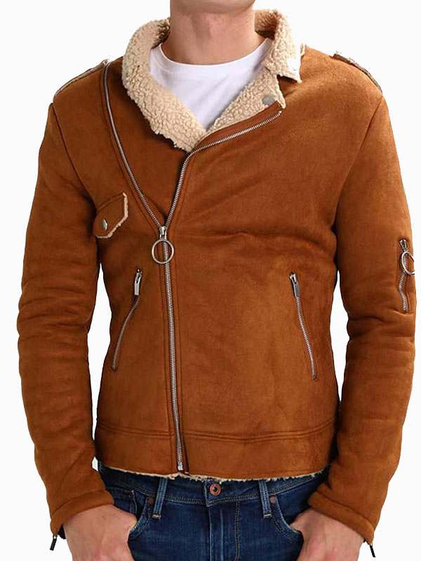 Camel-Suede-Leather-Jacket