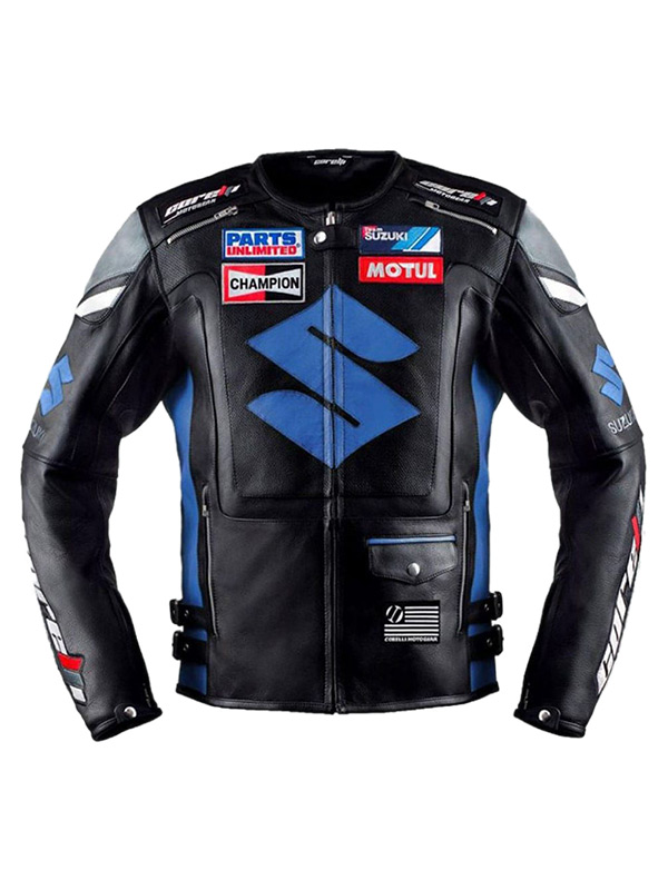 Suzuki MotoGP Racing Motorcycle Jacket