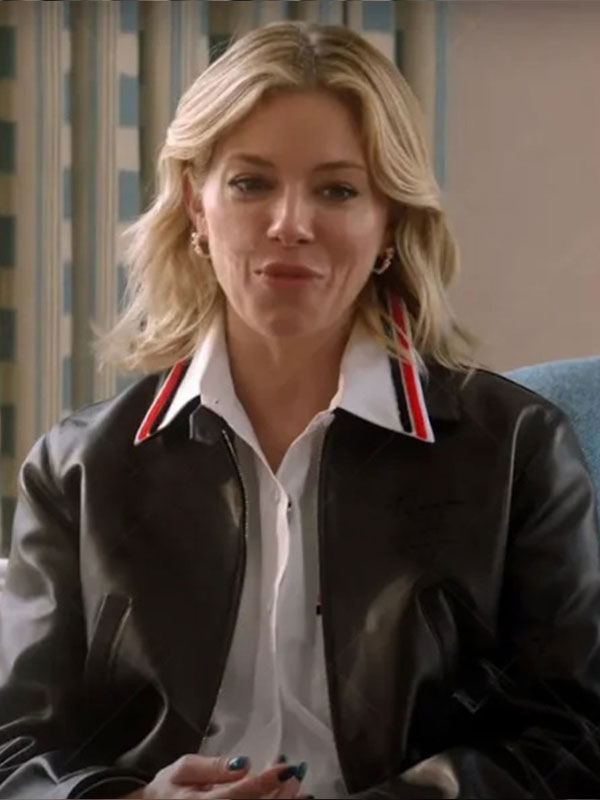 Anatomy of a Scandal Sienna Miller Leather Jacket
