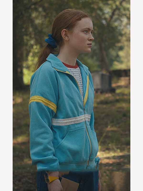 Max Mayfield Blue Jacket for Sale