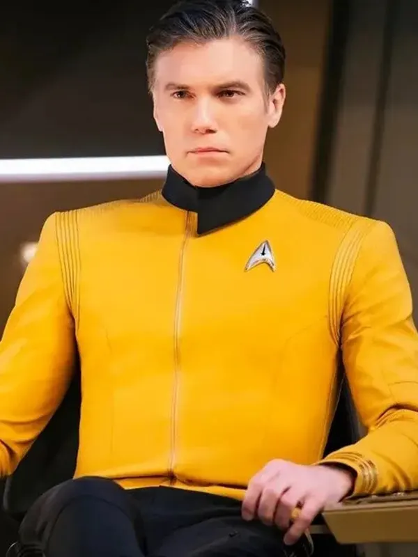 Star Trek Strange New Worlds Anson Mount Yellow Jacket