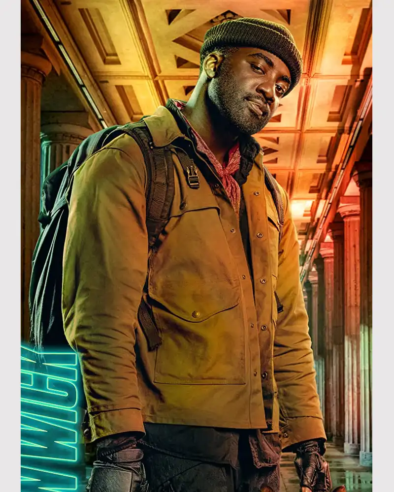 John Wick Chapter 4 2023 Shamier Anderson Brown Jacket