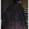 Cassian Andor Diego Luna Leather Coat