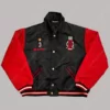 AC Milan Lotto Varsity Black & Red Jacket