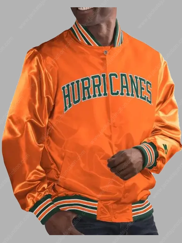 miami hurricanes starter jacket