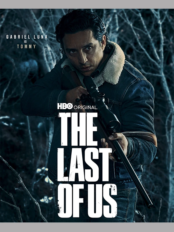 The Last of Us 2023 Gabriel Luna Shearling Denim Jacket