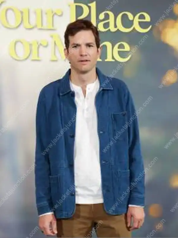 Ashton Kutcher Your Place or Mine Denim Jacket