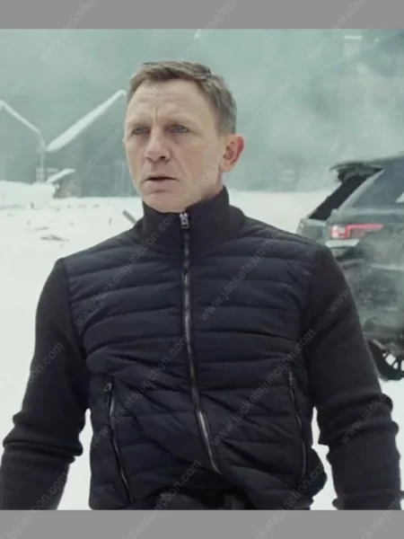 James Bond Spectre Solden Jacket | Daniel Craig Puffer Jacket