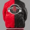 Starter Houston Rockets Black & Red Bomber Jacket